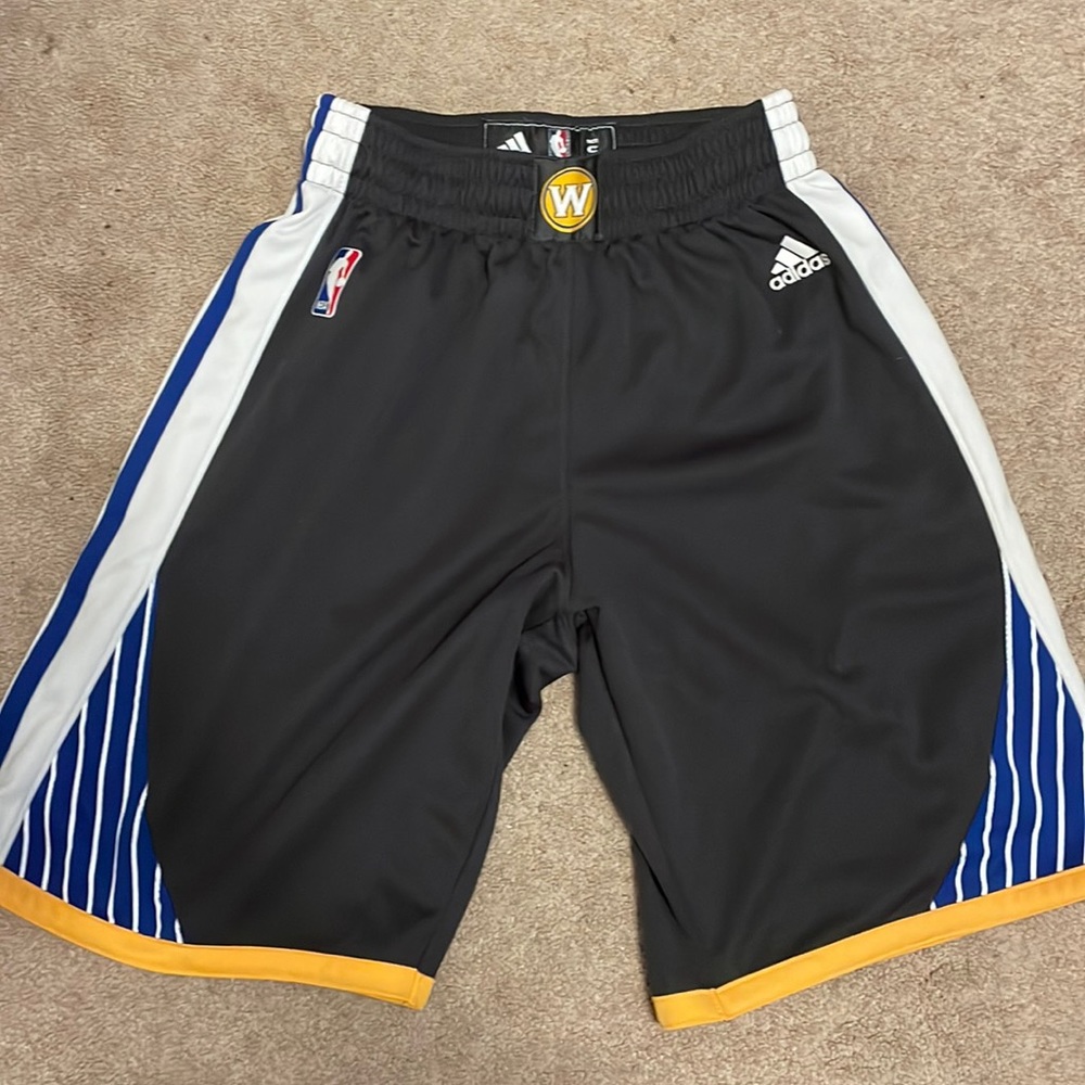 Adidas Golden State Warriors Away Shorts Size Small